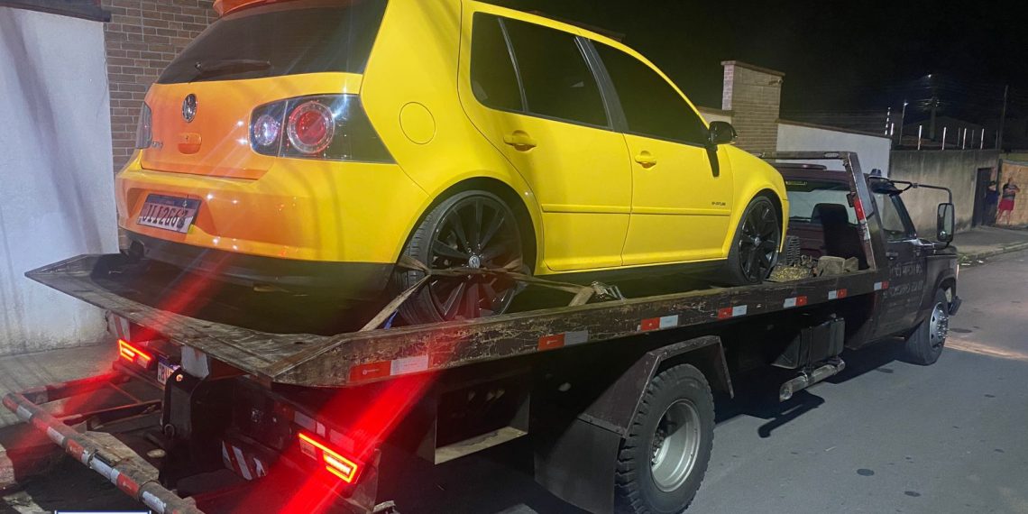 Motorista tem carro apreendido após trafegar em alta velocidade e avançar sinal de pare em Poços de Caldas