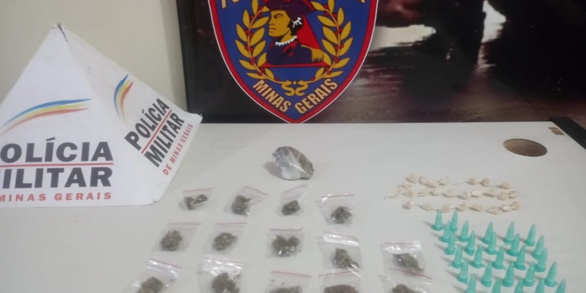 Polícia Militar apreende drogas na zona sul de Poços de Caldas