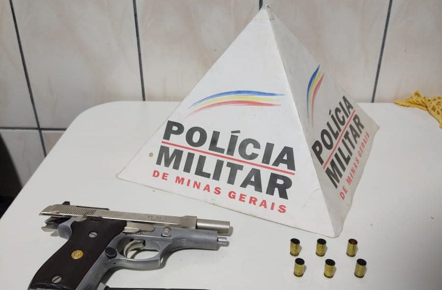 Homem é preso após efetuar disparos em Andradas