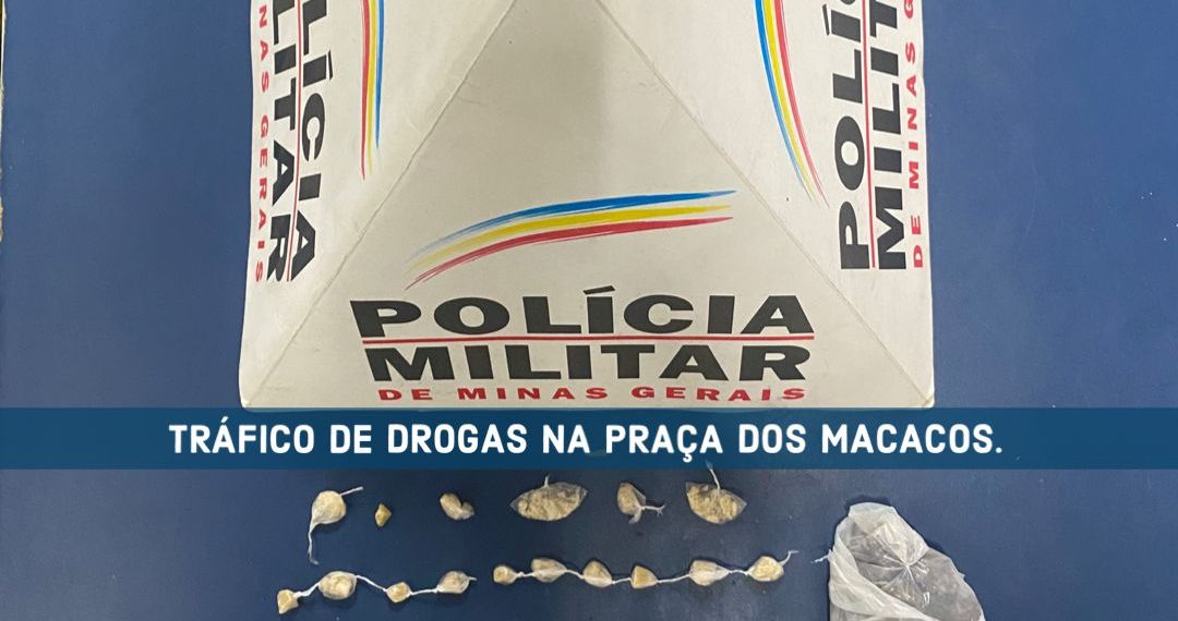 Adolescente é apreendido suspeito de tráfico de drogas no centro de Poços de Caldas