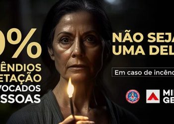 Corpo de Bombeiros lança campanha para conscientizar a população sobre os riscos das queimadas em Minas