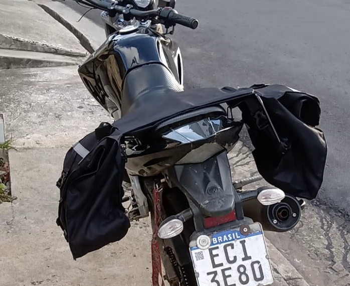 Moto é furtada em Poços de Caldas e proprietário pede ajuda para localizá-la