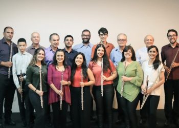 Orquestra de Flautas do Conservatório realiza concerto de encerramento do semestre nesta quarta-feira