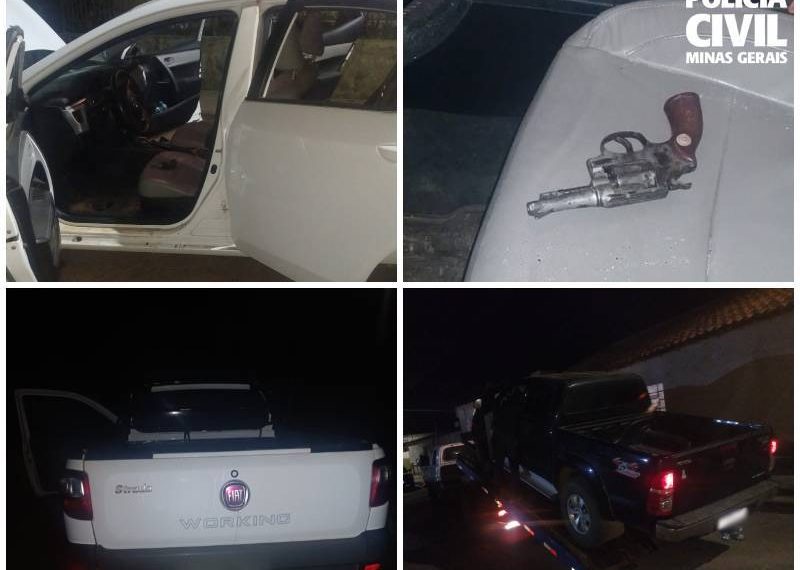 Trio suspeito de roubar propriedades rurais no sul de Minas é preso