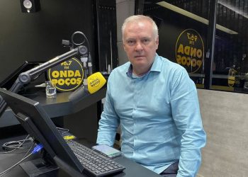 Lançamento de um livro e possível candidatura ao Governo de Minas: Onda in Foco recebe o prefeito de Poços de Caldas, Sergio Azevedo