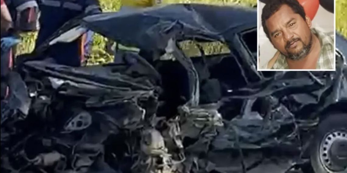 Colisão frontal entre caminhão e carro mata motorista na SP-344