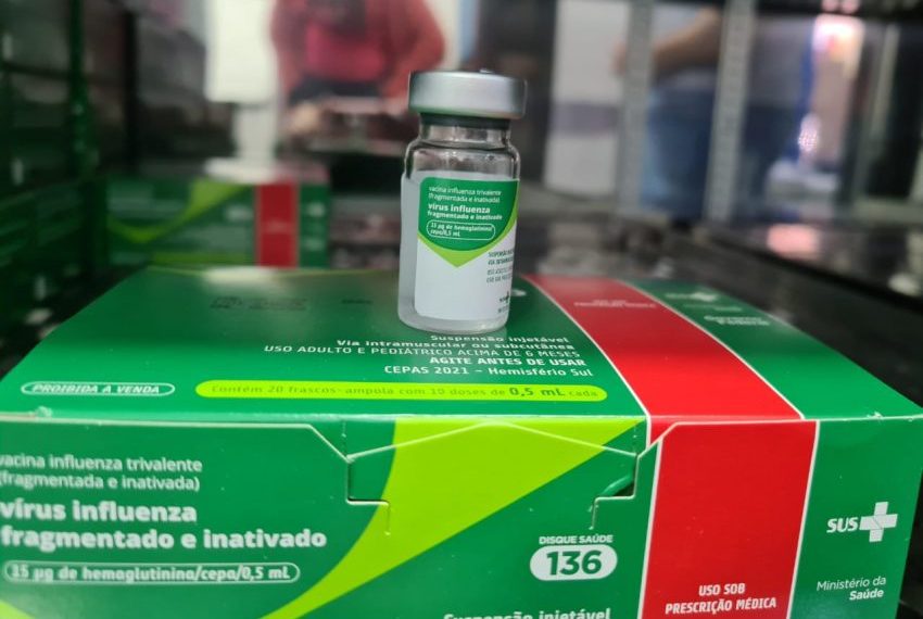 Campanha de Vacinação contra Influenza atinge 54,34% do público-alvo em Poços; meta era 95%