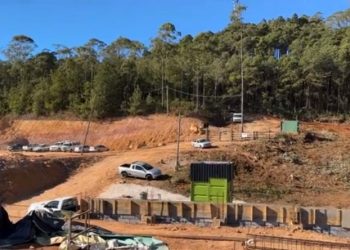 URGENTE: homem morre após acidente em obra na rampa de voo livre de Poços de Caldas