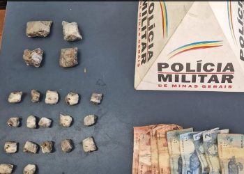 PM prende dois suspeitos por tráfico de drogas em parque de Poços de Caldas