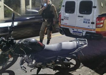 Polícia Militar recupera motocicleta furtada em Poços de Caldas