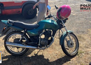 Motociclista fica ferido em acidente na Rodovia do Contorno em Poços de Caldas