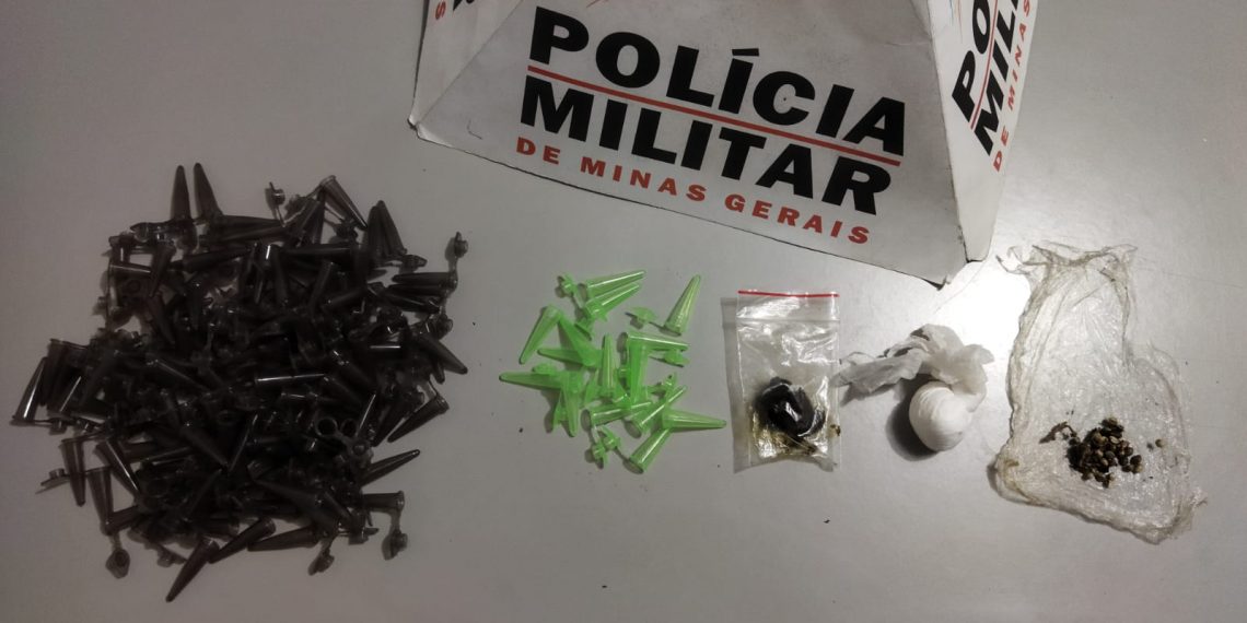 Suspeito de tráfico de drogas é preso na zona leste de Poços de Caldas
