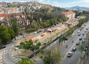Adequações na Alameda Poços são definidas e obras continuam
