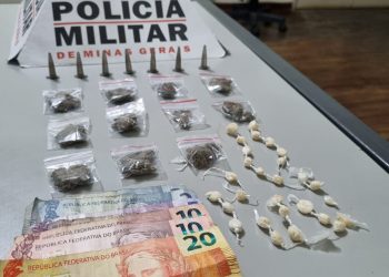 Suspeito de tráfico de drogas é preso na zona leste de Poços de Caldas
