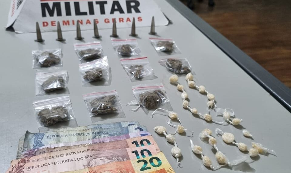 Suspeito de tráfico de drogas é preso na zona leste de Poços de Caldas