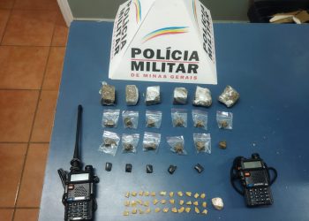 Polícia Militar apreende materiais para o preparo de venda de drogas em Poços de Caldas