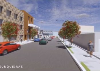 Obras do projeto de revitalização de calçadas na área central de Poços começam neste mês