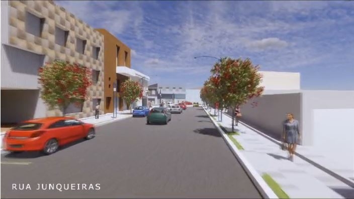 Obras do projeto de revitalização de calçadas na área central de Poços começam neste mês