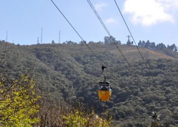 Teleférico de Poços de Caldas funciona em novo horário