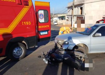 Acidentes deixam dois motociclistas feridos em Guaxupé