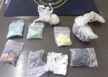 Guarda Municipal apreende drogas no Parque José Affonso Junqueira em Poços de Caldas