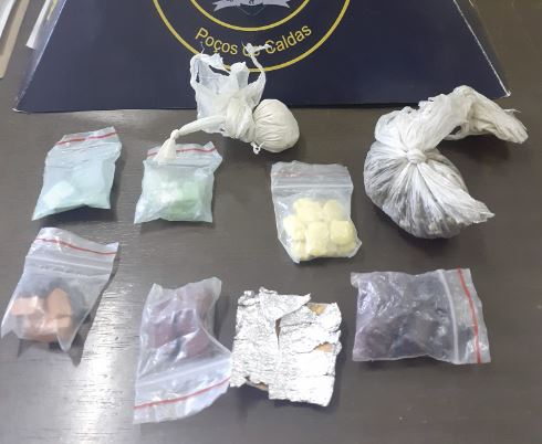 Guarda Municipal apreende drogas no Parque José Affonso Junqueira em Poços de Caldas