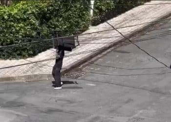 VÍDEO: homem é preso após ficar uma semana furtando a mesma casa em Poços de Caldas