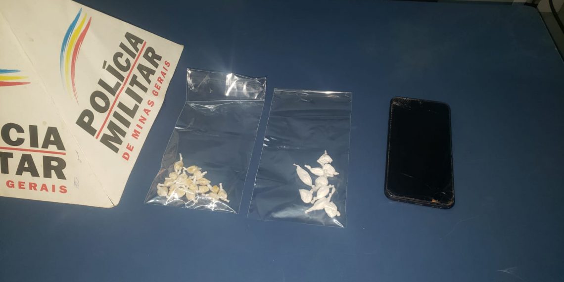 Polícia Militar prende suspeito de tráfico de drogas na zona leste em Poços