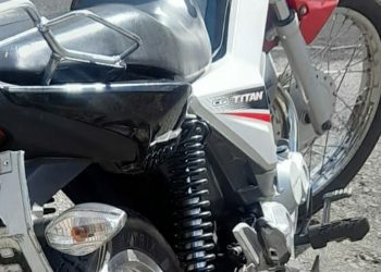Motocicleta furtada é recuperada pela PM em Poços de Caldas