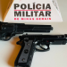 Adolescente é apreendido após exibir simulacros de arma de fogo nas redes sociais em Poços