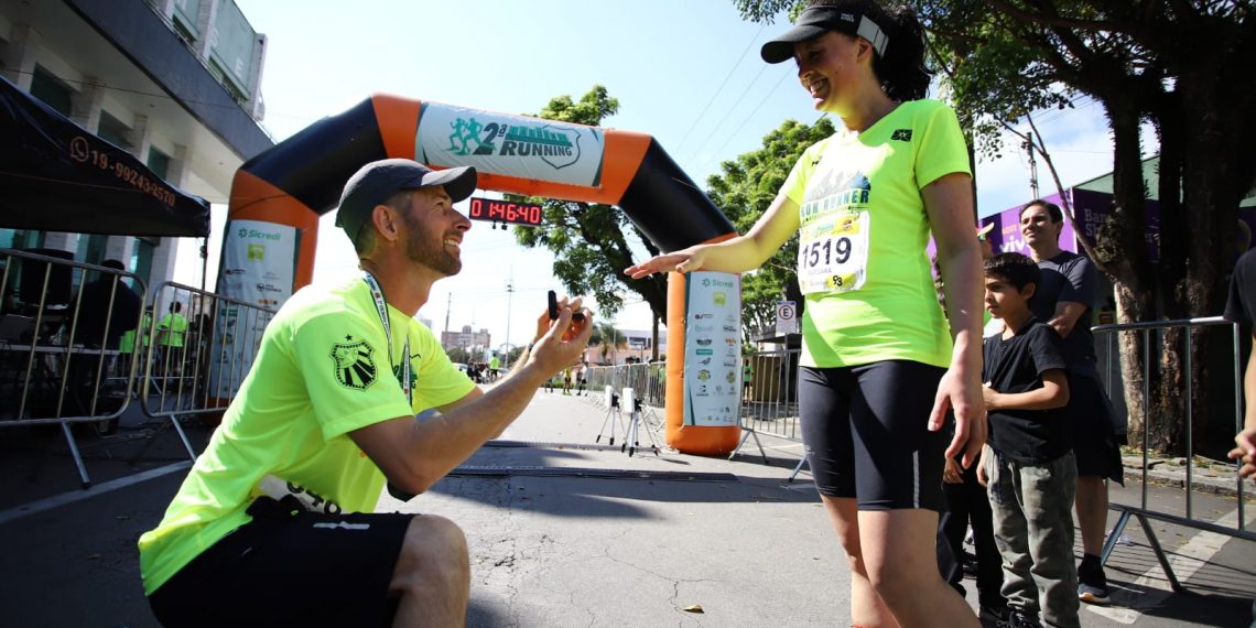2ª Caldense Running teve mais de mil atletas e pedido de casamento