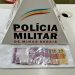 Jovem é preso e adolescente apreendido suspeitos de tráfico de drogas em Botelhos