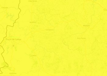 ALERTA: INMET prevê chuvas intensas nas próximas horas em Poços e cidades da região; veja quais municípios