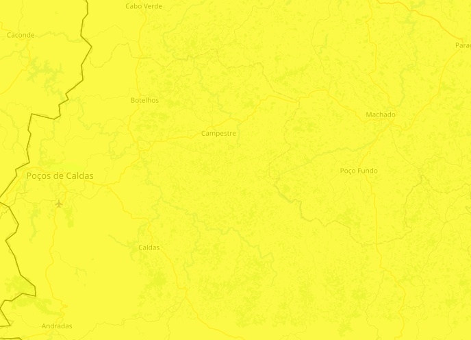 ALERTA: INMET prevê chuvas intensas nas próximas horas em Poços e cidades da região; veja quais municípios