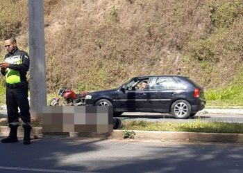 URGENTE | Motociclista morre após sofrer acidente em Poços de Caldas