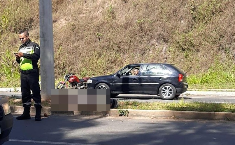 URGENTE | Motociclista morre após sofrer acidente em Poços de Caldas