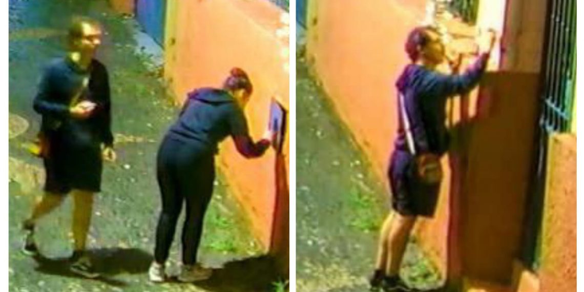 Casal é flagrado cometendo série de pichações em Poços de Caldas; VÍDEO