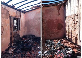 Bombeiros de Poços de Caldas são acionados para incêndio em residência de Bandeira do Sul