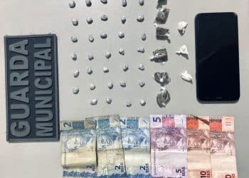 Suspeito de tráfico de drogas é detido pela GCM em Andradas