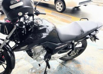 Trabalhadora tem moto furtada em Poços de Caldas