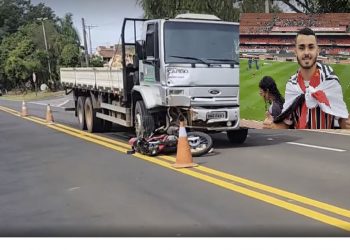 Motociclista de 21 anos morre em acidente com caminhão na SP-207