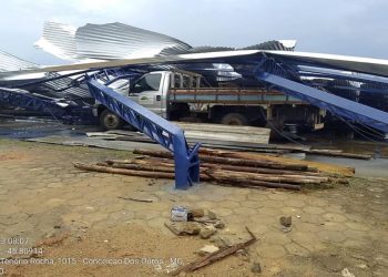 Chuva causa estragos em cidades do Sul de Minas