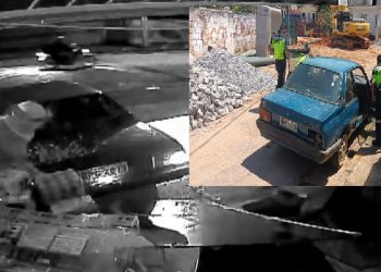 Carro utilizado no crime da ‘marcha à ré’ em Poços de Caldas é encontrado