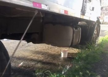 Tentativa de furto de combustível de caminhão é registrada em Poços de Caldas