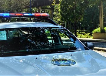 Jovem é preso após pichar fonte em Poços de Caldas