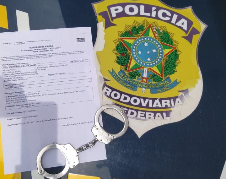 Foragido da Justiça suspeito de roubo a a banco é preso na Fernão Dias