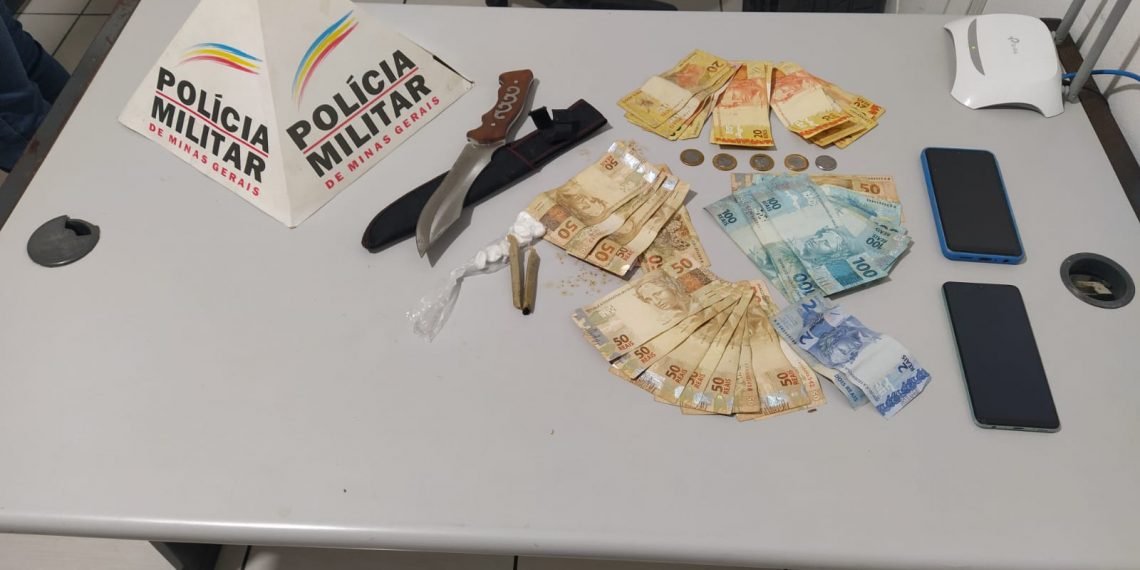 Após perseguição, Polícia Militar prende casal por tráfico de drogas