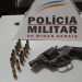 Irmãos são presos pela Polícia Militar após disparo de arma de fogo em Poços de Caldas