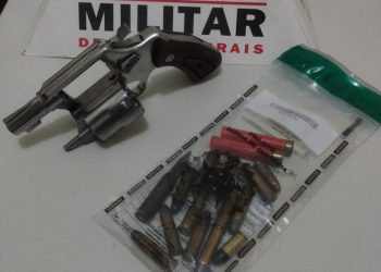 Homem é preso e revólver apreendido em Caldas