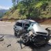 URGENTE| Acidente entre carro e caminhão deixa motorista gravemente ferido em Andradas